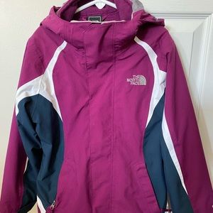 Girls North Face Jacket w/Removable Fleece